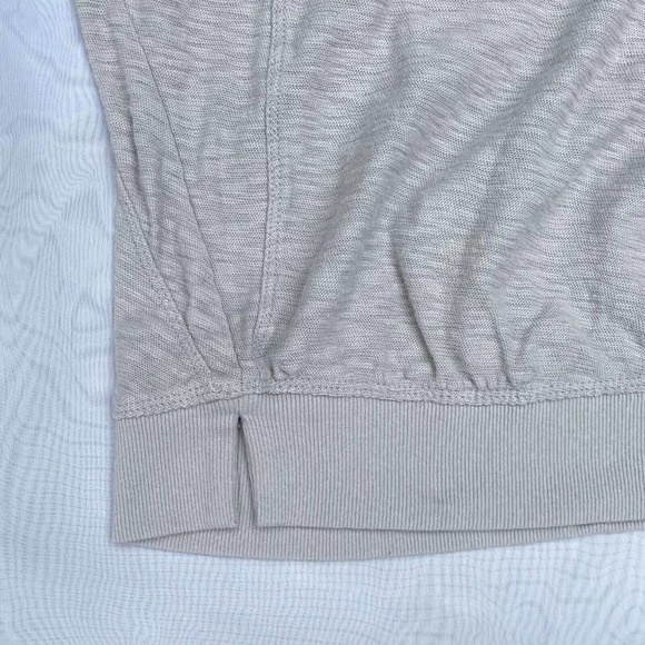 Lucy & Laurel Women's Pale Gray Slubknit Dolman 3/4 Sleeve Slouch top Size 3X - Picture 5 of 10